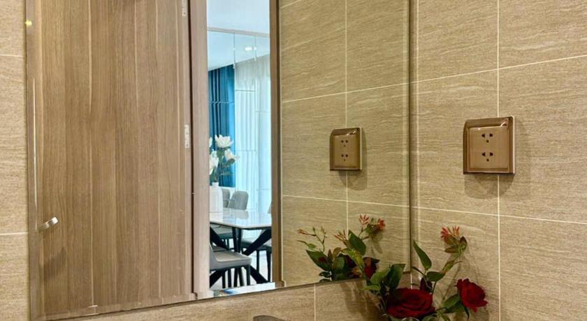 호치민 Shi House -Cozy 2BR, S1001 Beautiful Vinhomes Q9 4성급 싱글룸 수영장