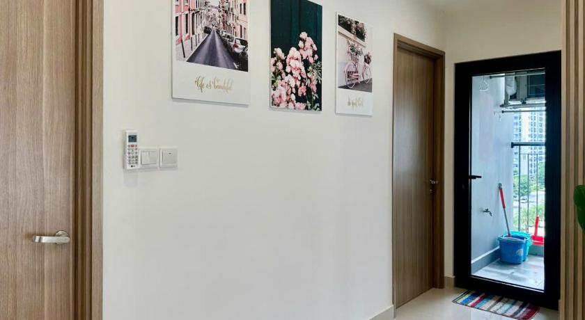 호치민 Shi House -Cozy 2BR, S1001 Beautiful Vinhomes Q9 4성급 싱글룸 외관