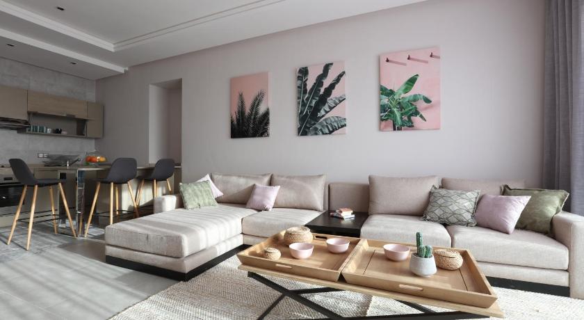 Taghazout YMY Beach House 4-Star Guesthouse lobby