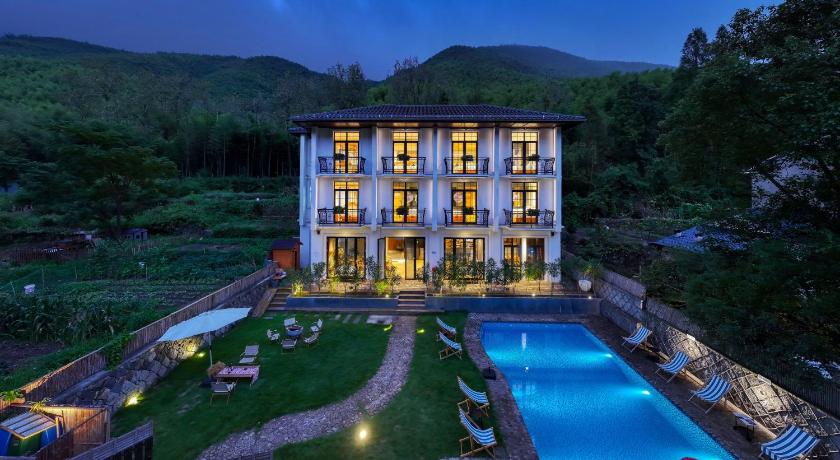 후저우 / 호주 La Petronilla Boutique Hotel Moganshan 5성급 게스트하우스 로비