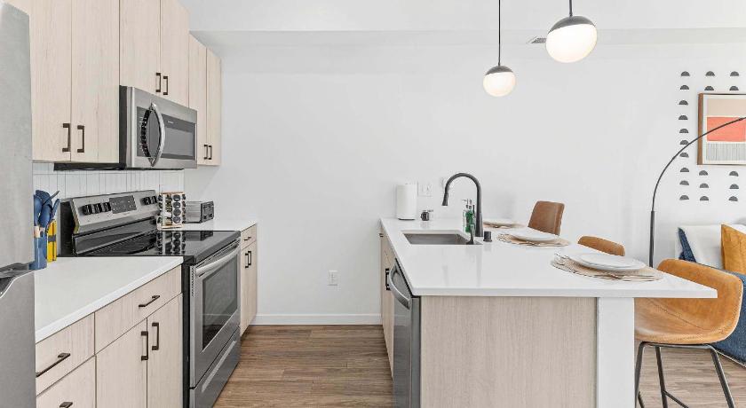 明尼阿波利斯 Modern 1BD Near DT & UMN Gym Street Parking 4星级 住宿 景观