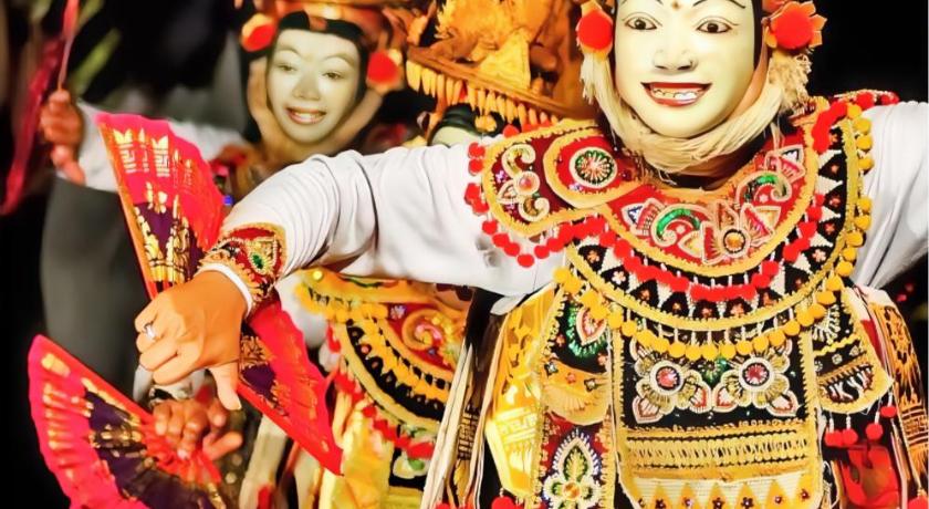 발리 Saren Kauh Ubud Palaceॐ 4성급 호텔 레스토랑