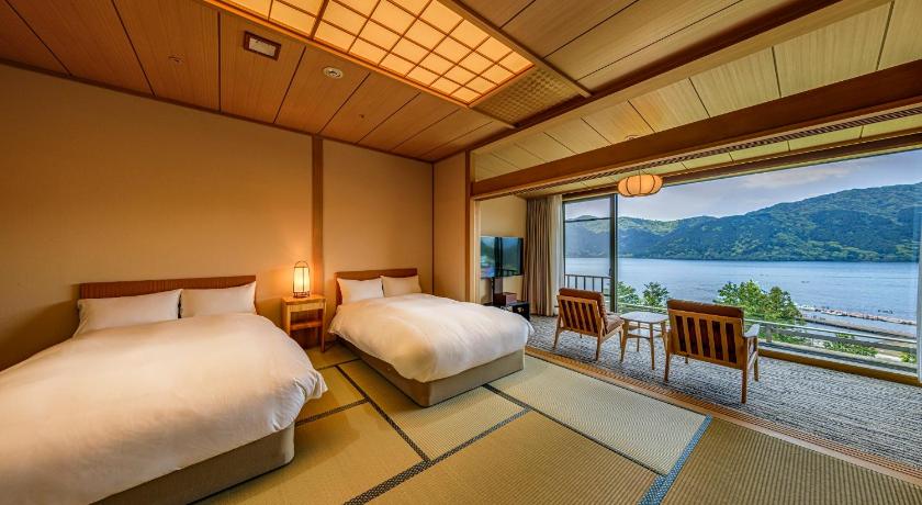 Imagem de Japanese Style Twin-Bedded Room with Mt. Fuji & Lake View - Highest Floor 0