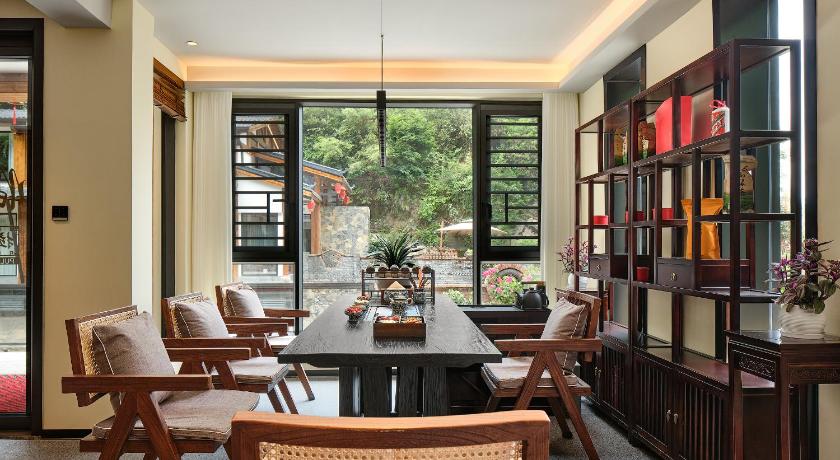 张家界 Zhangjiajie ZEN Retreat-FairyLand & Free one way pick up service,Free Shuttle to East Gate of Forest 酒店 大堂