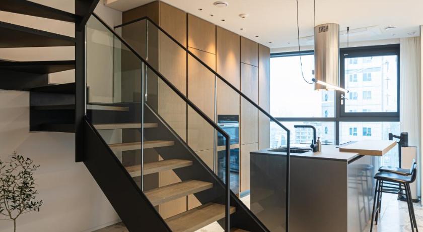 서울 카일룸블랙 강남 럭셔리 아파트  (Caelum Black Gangnam Luxury Apt ) 4성급 호텔 레스토랑