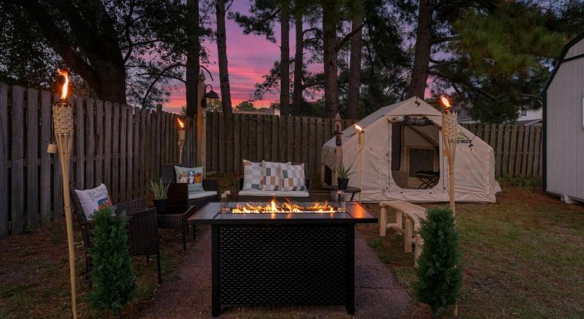 윌밍턴 (NC) Lux 5BR Escape Peaceful Oasis & Outdoor Zen Lounge 4성급 숙소 외관