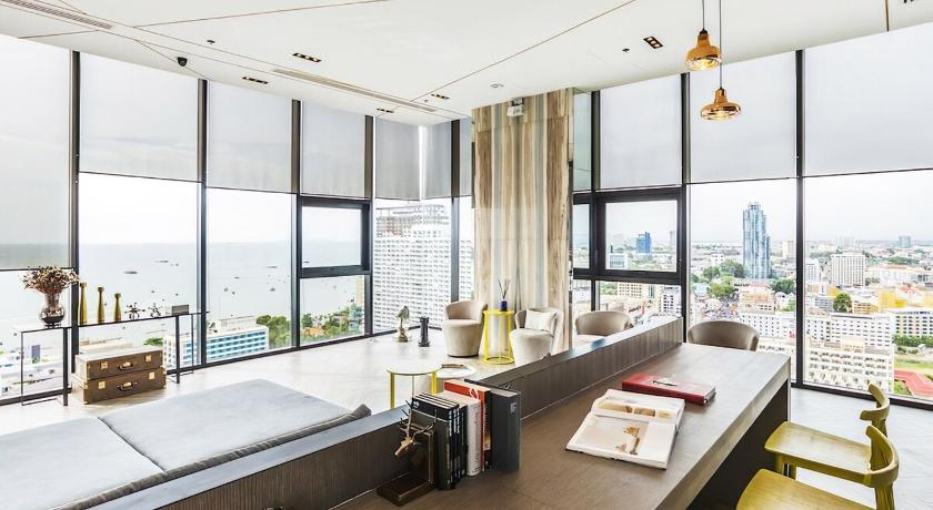 파타야 씨뷰 2베드룸 유닛 센트럴 파타야 (Sea View 2 Bed Room Unit Central Pattaya) 4성급 게스트하우스 전망
