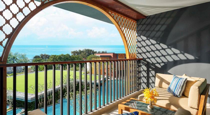 Image of Premier Family Room, Sea View, 1 King Bed and 1 Queen Bed, Balcony 1
