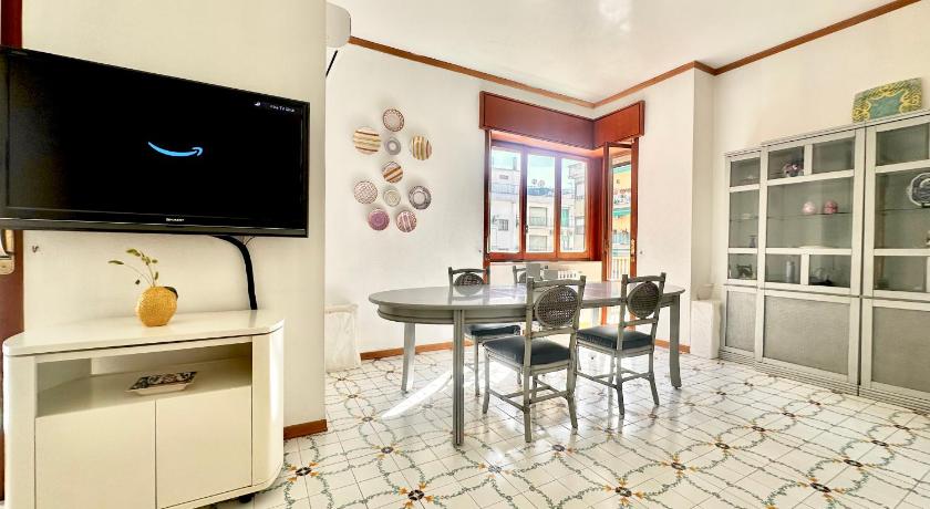 ソレント Large family appartament with pool 4つ星 シングルルーム スイート