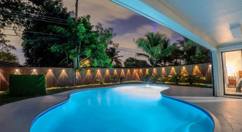 Villa Heated Pool Trampoline Miami Hard Rock
