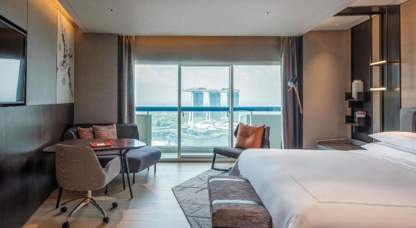 Bild av Executive Prestige, 1 King, Lounge Access, High Floor, Balcony, Marina Bay View 0