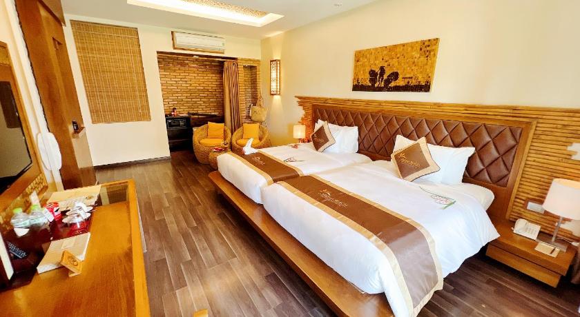Zdjęcie: Pokój Dwuosobowy z 1 lub 2 łóżkami i widokiem na ogród (Double or Twin Room with Garden View) 4
