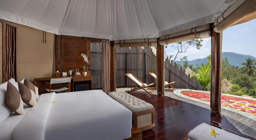 バリ Wapa di Ume Sidemen 5つ星 ホテル プール