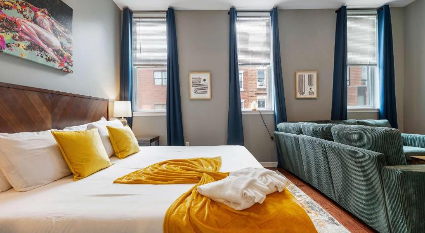 Philadelphia Large 3 bdrm apt, 2ba, unique art 4-Star Accommodation exterior