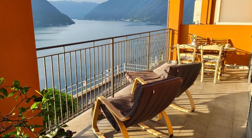 Bella casa con vista panoramica