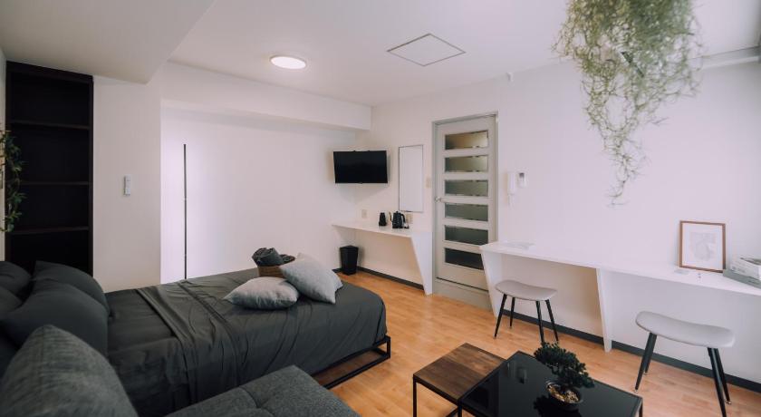 大阪 Minimalist Loft 9 Namba Compact Studio and Gym MA93 3星级 住宿 泳池