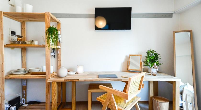 후쿠오카 Japandi 6 Inspired 1BR in Prime City Spot and Near Station 3성급 숙소 전망