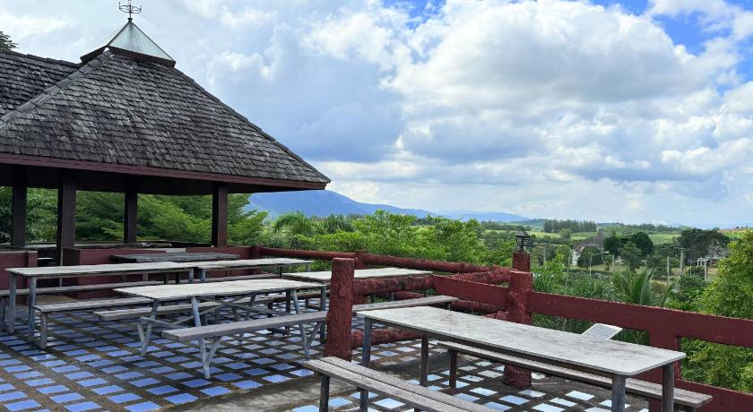 카오야이 ไร่เทียนอุดม โฮมสเตย์ เขาใหญ่ 호텔 레스토랑