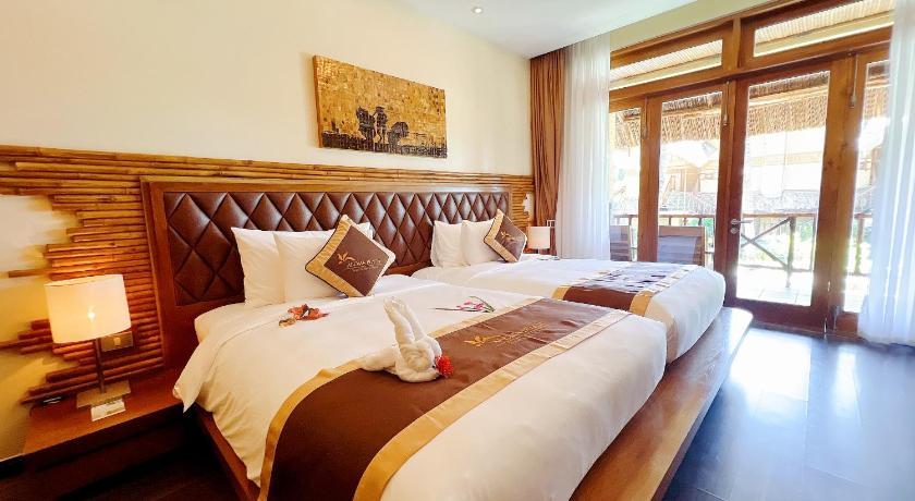 Zdjęcie: Pokój Dwuosobowy z 1 lub 2 łóżkami i widokiem na ogród (Double or Twin Room with Garden View) 5