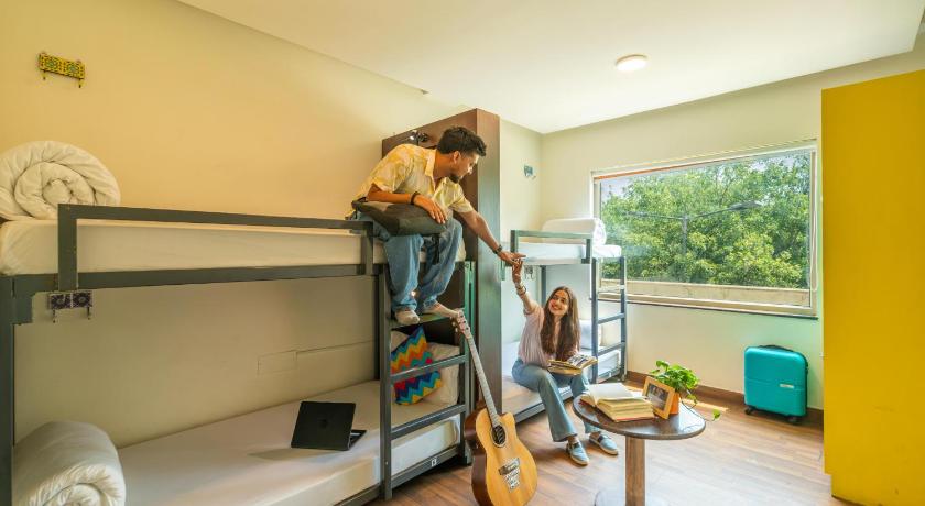 Image of Bed in 4 Bed Mixed AC Dormitory Room with Ensuite Bathroom 0