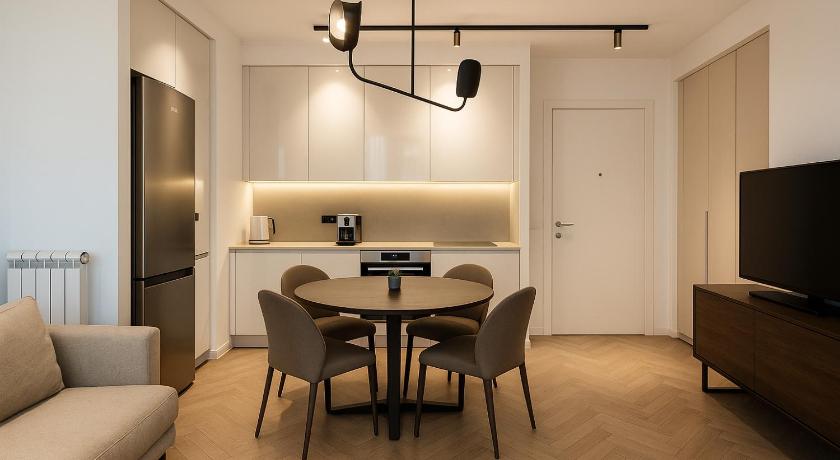 베오그라드 Belgrade Waterfront - River Residences 5성급 게스트하우스 로비