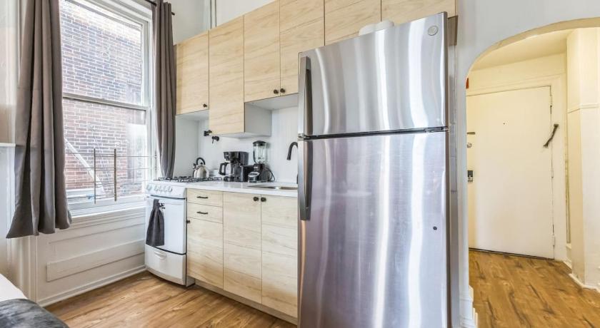 필라델피아 (PA) New Studio in Center City that Sleeps 4 with Fast Wifi 3성급 숙소 로비