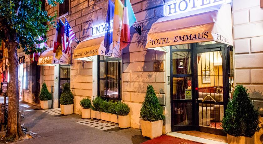 Rome Emmaus Hotel 3-Star Hotel lobby