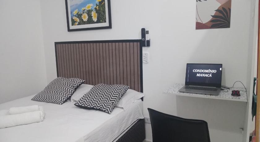 Loft01 com garagem, Wi-fi, 25 min de Aparecida