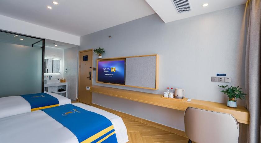 싼야 Super 8 Selected Hotel Sanya Bay Coconut Dream Corridor 호텔 외관