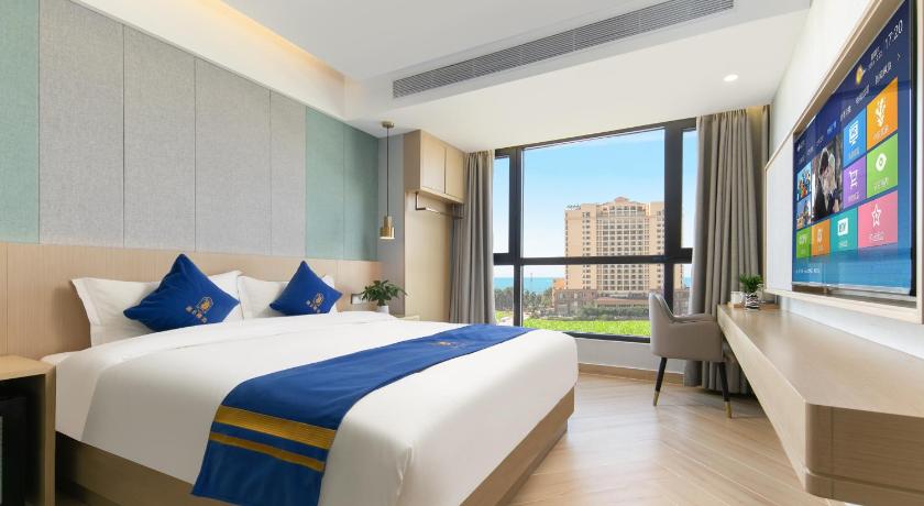 싼야 Super 8 Selected Hotel Sanya Bay Coconut Dream Corridor 호텔 외관