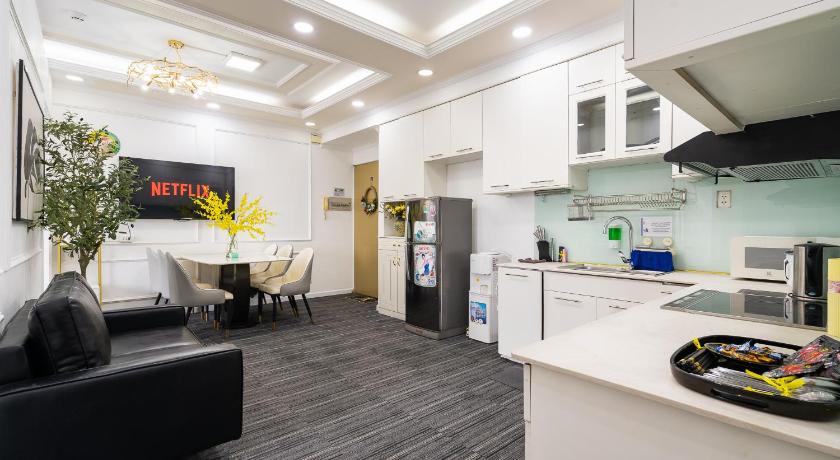 호치민 Unique Luxury Apartment -District 1 Central City 4성급 싱글룸 객실