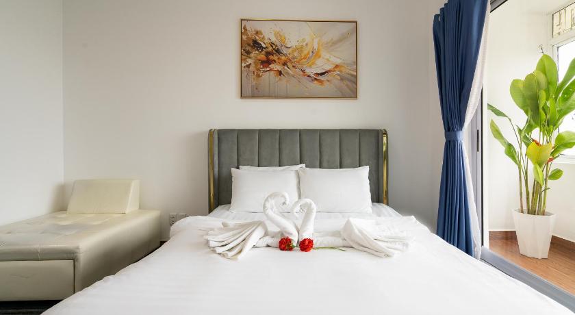 호치민 Unique Luxury Apartment -District 1 Central City 4성급 싱글룸 로비