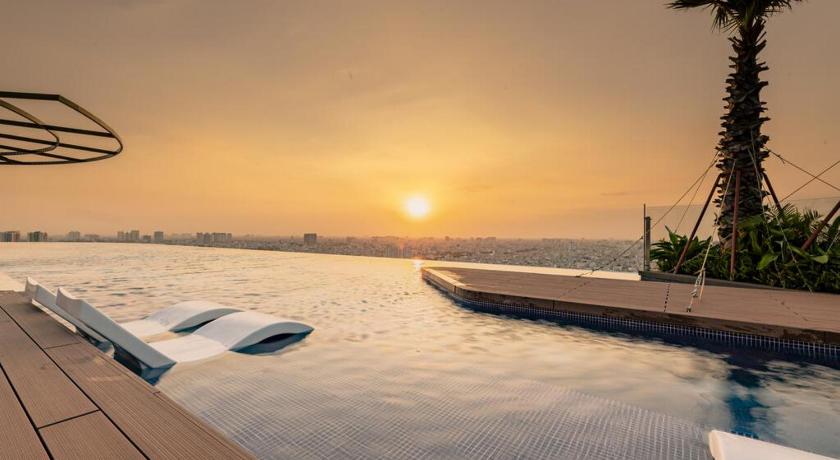 호치민 Unique Luxury Apartment -District 1 Central City 4성급 싱글룸 객실