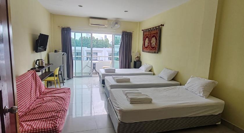 パタヤ Jomtien Hostel 1つ星 ホテル ロビー