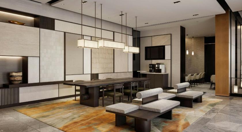 京都 Courtyard by Marriott Kyoto Shijo Karasuma 3つ星 ホテル ロビー