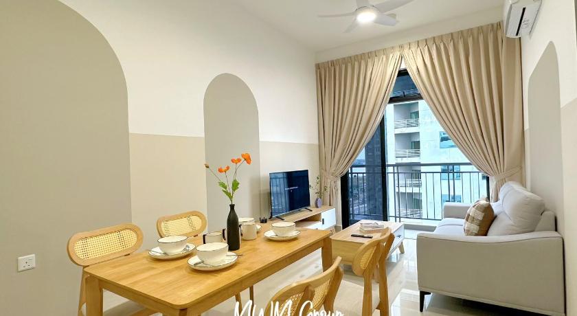 新山 Meldrum Heights | Muji Creamy House| Walks to CIQ 4星级 民宿 设施