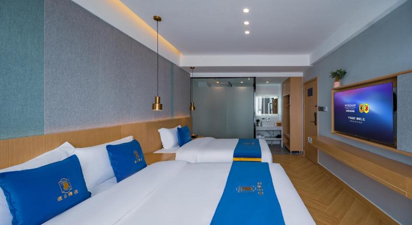 싼야 Super 8 Selected Hotel Sanya Bay Coconut Dream Corridor 호텔 전망