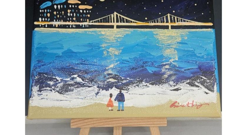 プサン MINI HOUSE Gwangan Beach #closest to the beach #Fireworks Festival #drone show #cozy ホテル プール