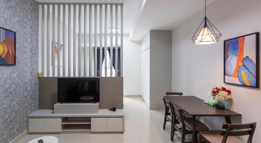 胡志明市 Sunrise City View 2 bedrooms - swimming pool & gym 3星级 酒店 客房