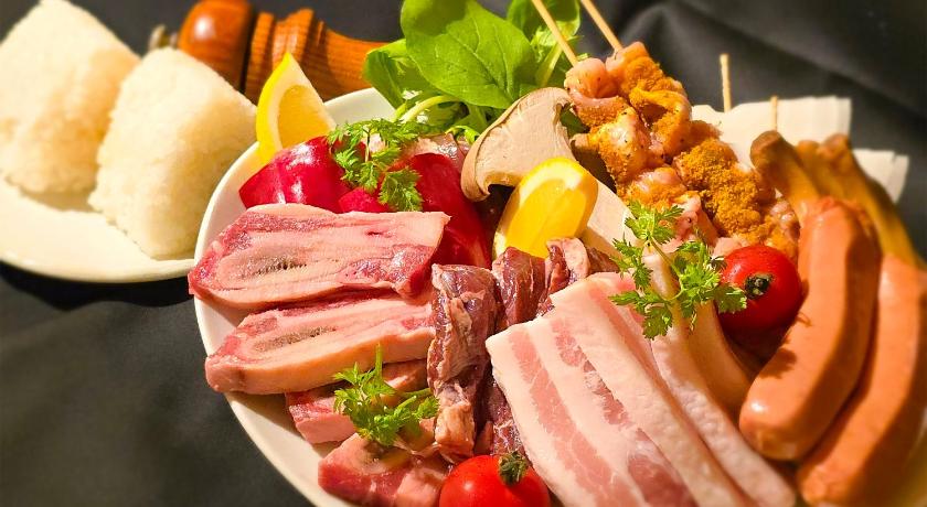 오키나와 본섬 Petit villa Sea grapes 3성급 싱글룸 레스토랑