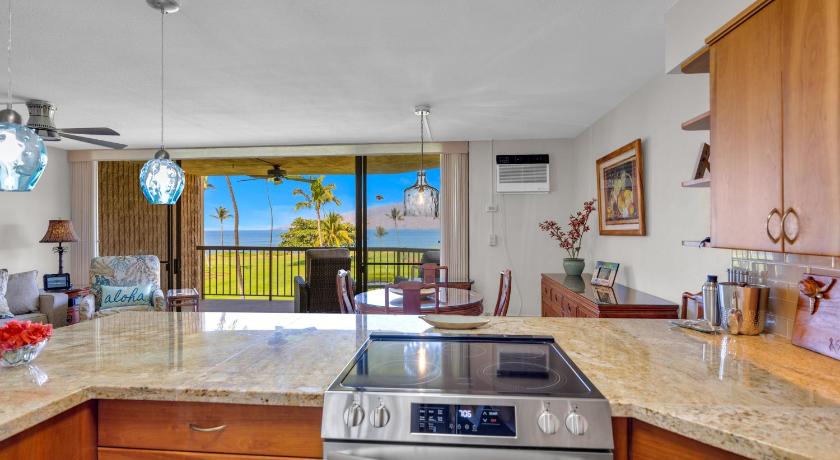 키헤이 (HI) Maui Sunset B319: Ocean view 2BR condo in North Kihei, perfect for families. 5성급 숙소 전망
