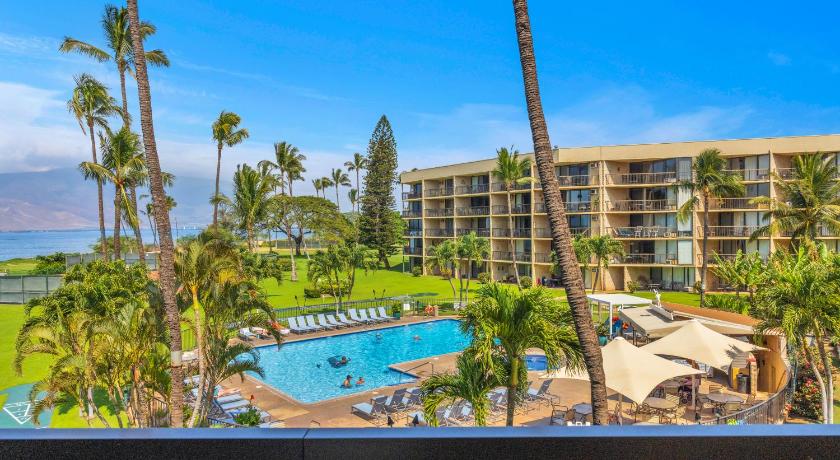 키헤이 (HI) Maui Sunset B319: Ocean view 2BR condo in North Kihei, perfect for families. 5성급 숙소 로비