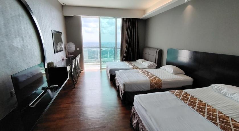 マラッカ The Shore Premier Suites Melaka 4つ星 ゲストハウス レストラン