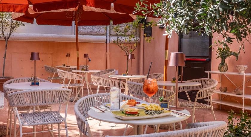 ローマ Viminale Hotel 4つ星 ホテル レストラン