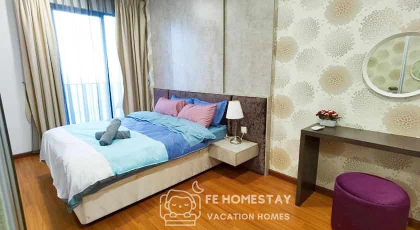 莎阿南 FE Cozy iCity Homestay 2BR 3PAX IDCC SACC PKNS 4星级 民宿 泳池