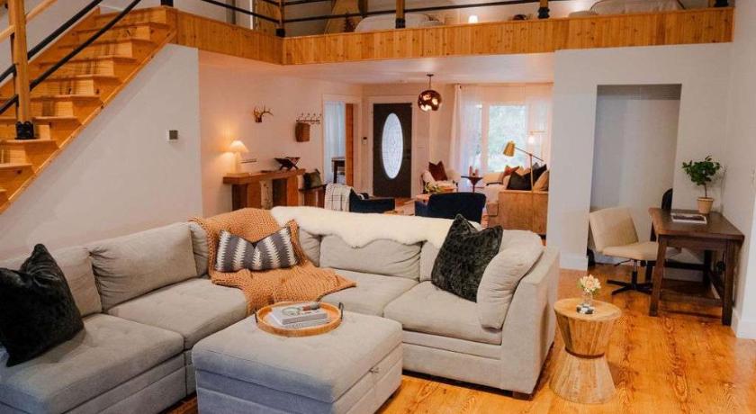 로건 (OH) The 312 House - A Boho Retreat- Hocking Hills 4성급 숙소 수영장