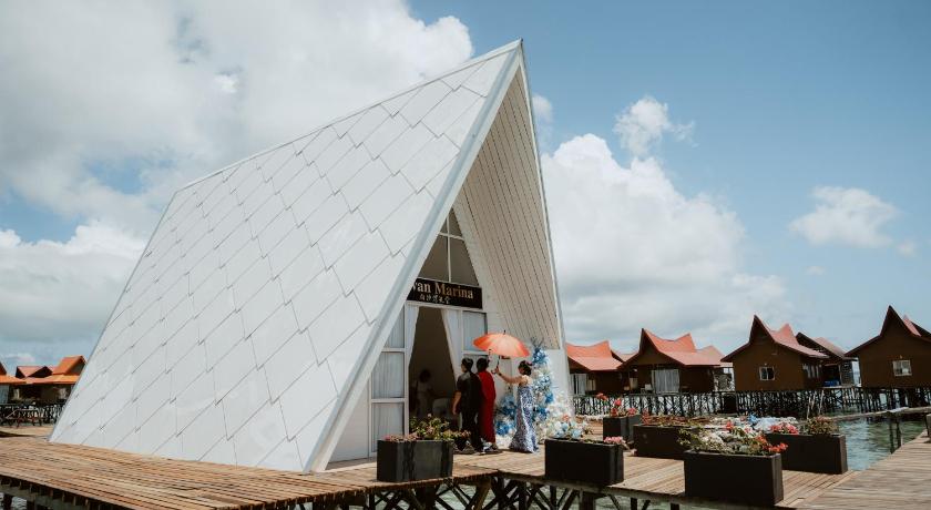 셈포르나 Sand Bay Resort Semporna 4성급 호텔 수영장