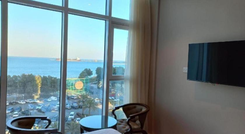 クウェートシティ Bue waves 3つ星 ゲストハウス ロビー