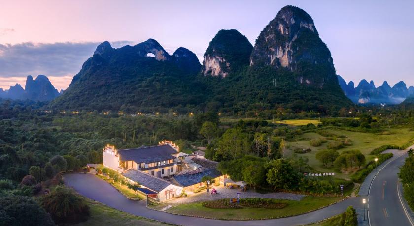 양숴 / 양삭 Moonlit Cloud Inn Yangshuo Yulong River 호텔 부대시설