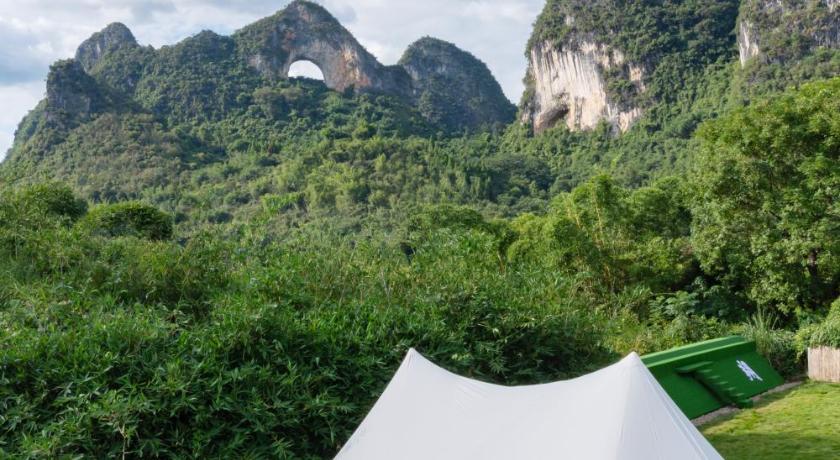 양숴 / 양삭 Moonlit Cloud Inn Yangshuo Yulong River 호텔 전망